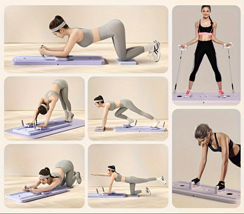 8-in-1 Pilates & Fitness Board - Jouw Complete Workout Companion